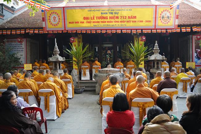 Hà Nội: Đại lễ tưởng niệm 712 năm Phật Hoàng Trần Nhân Tông nhập Niết Bàn
