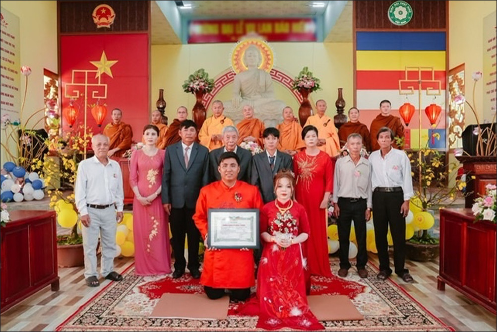 Tân Phú: Lễ Hằng Thuận được tổ chức tại chùa Linh Phú