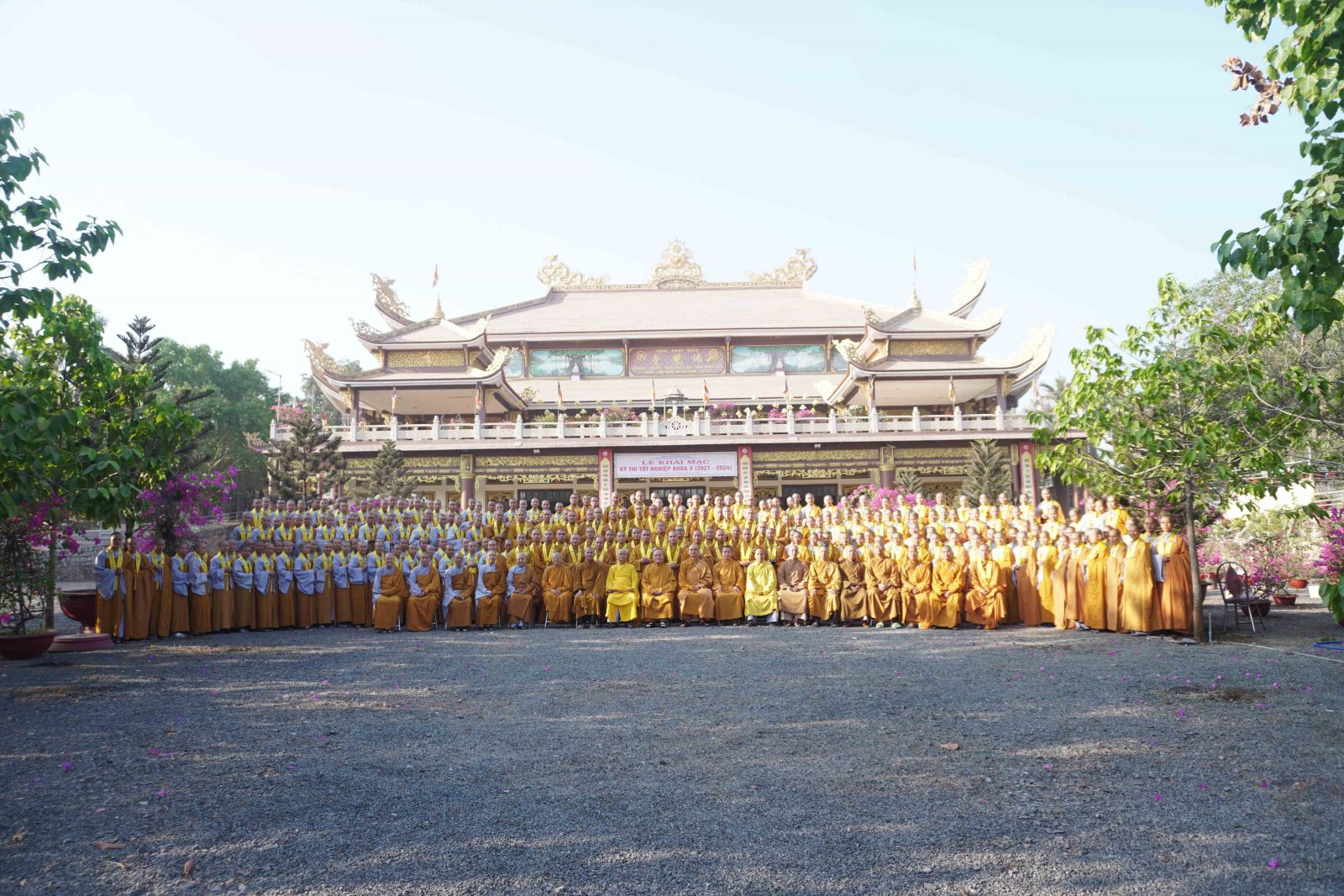 Đồng Nai: Trường trung cấp Phật học tỉnh Đồng Nai trang nghiêm lễ khai mạc kỳ thi tốt nghiệp khoá X