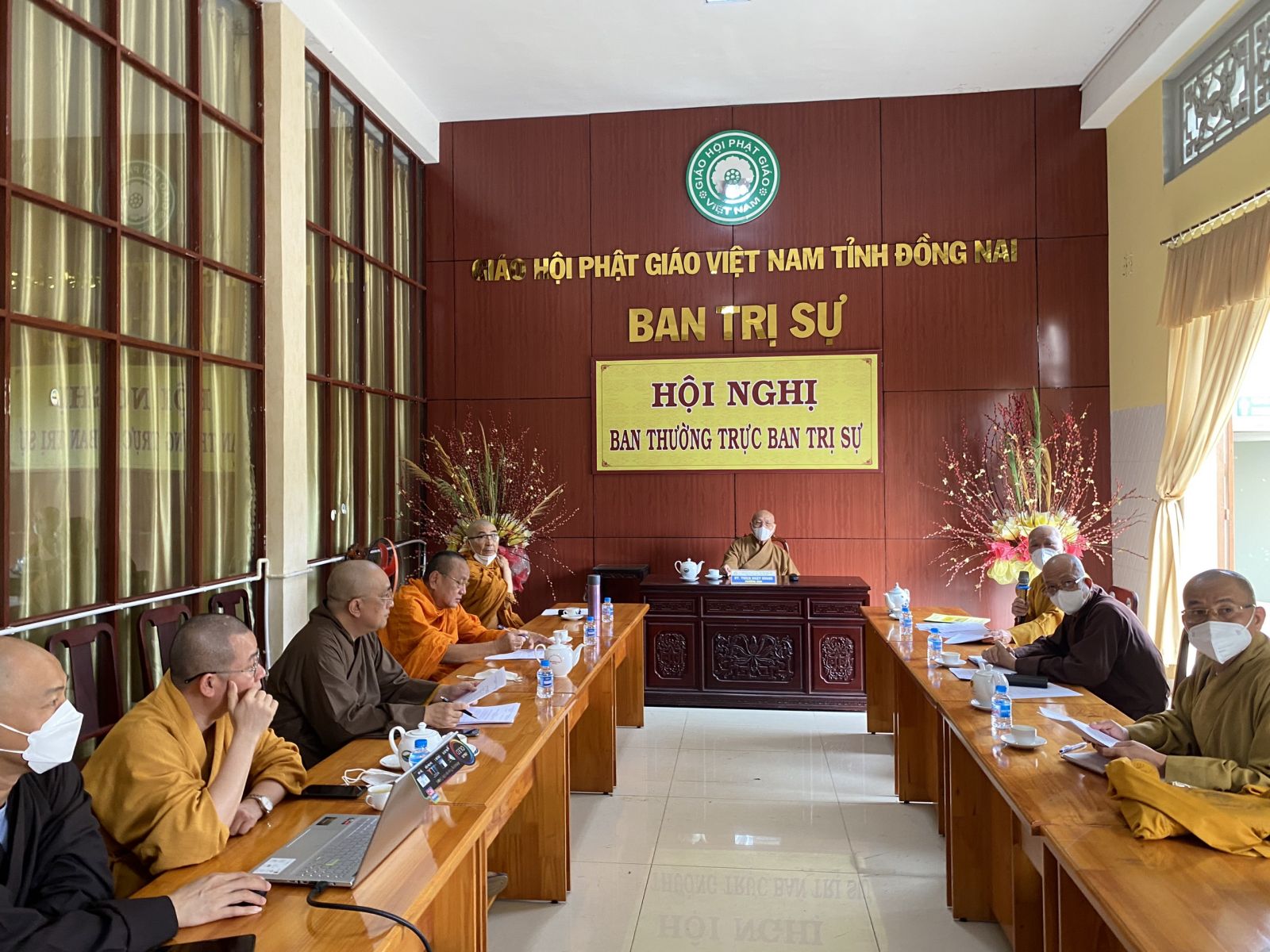 Đồng Nai: Ban Trị sự Phật giáo tỉnh họp trù bị cho hội nghị tổng kết Phật sự năm 2021