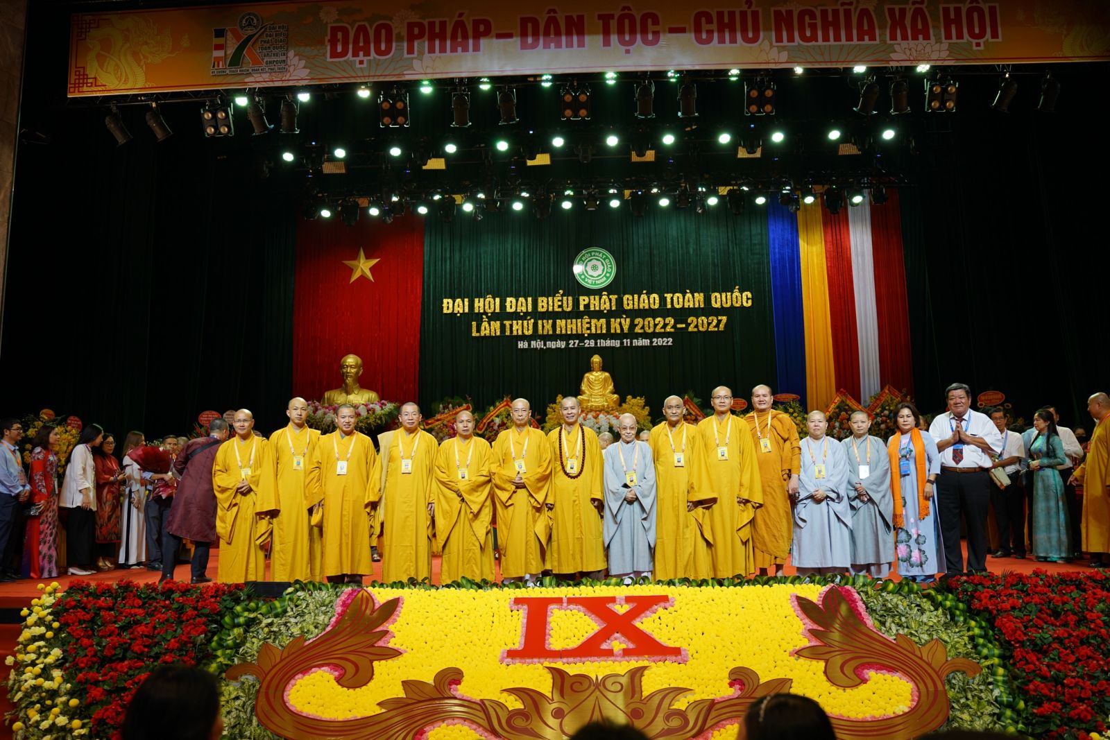 Đoàn Đại biểu Phật giáo tỉnh Đồng Nai tham dự Đại hội Đại biểu Phật giáo toàn quốc lần thứ IX tại Hà Nội