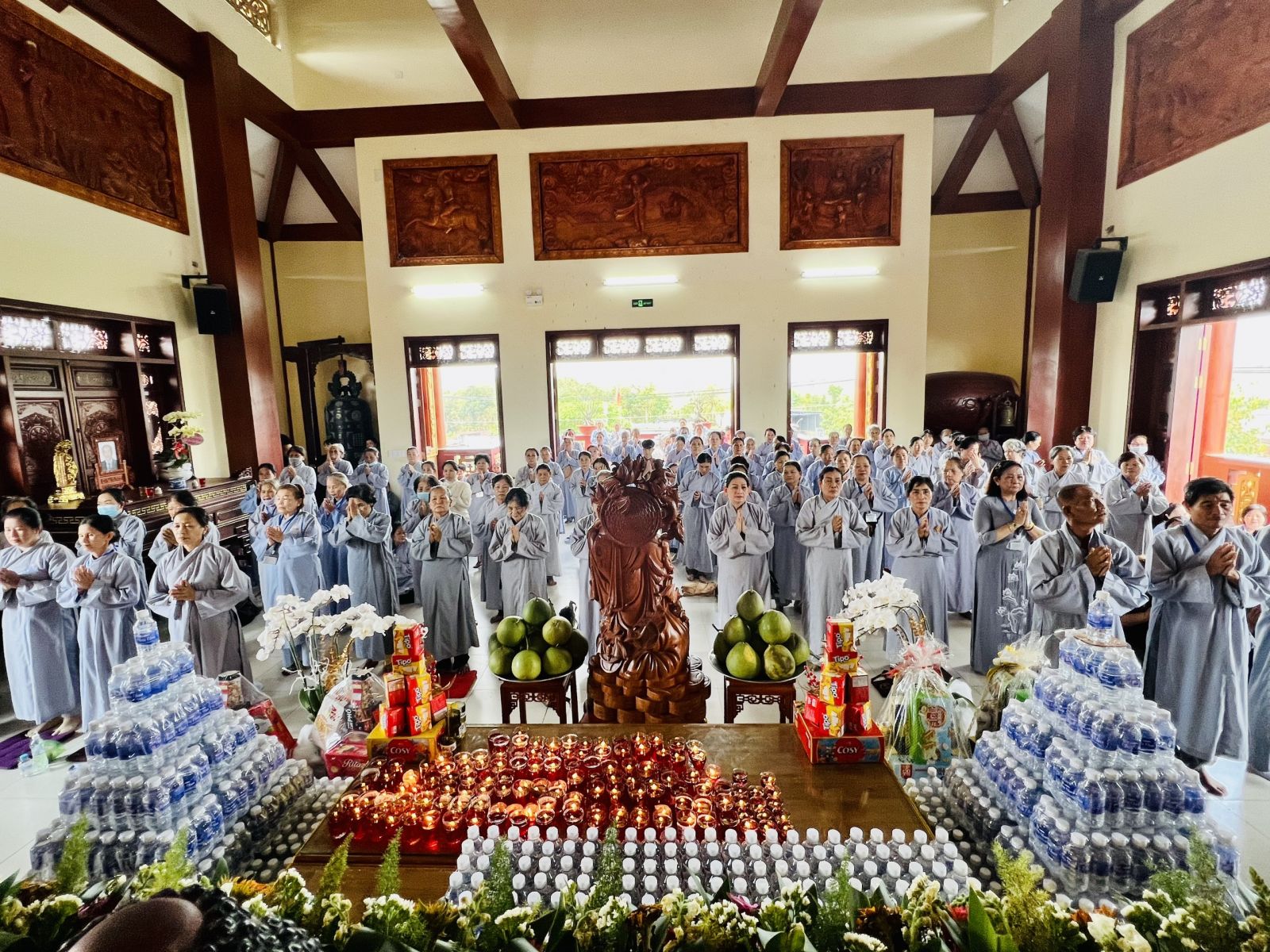 Đồng Nai: Chùa Minh Hiệp tổ chức Khóa tu Một Ngày An Lạc lần thứ 102 và Lễ Cầu An