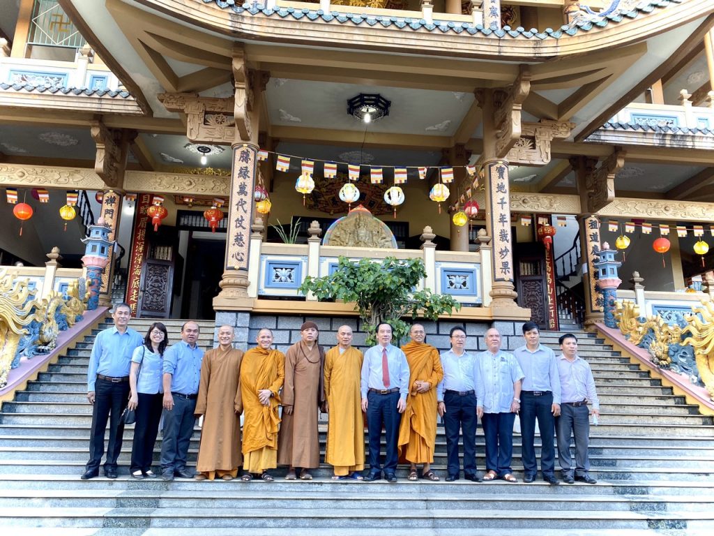Gia Lai: Đoàn công tác Ủy ban Trung ương MTTQVN thăm Ban Trị sự Phật giáo tỉnh
