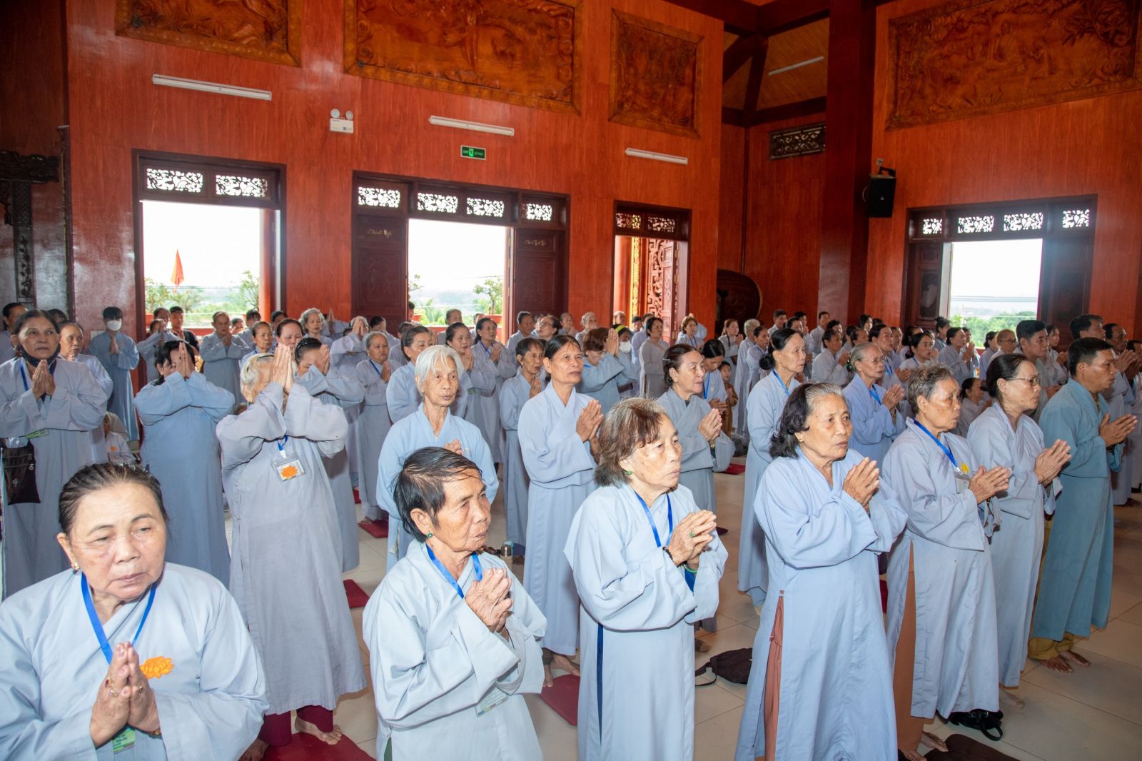Xuân Lộc: KHÓA TU MỘT NGÀY AN LẠC LẦN THỨ 108 VÀ LẠY NGŨ BÁCH DANH tại Chùa Minh Hiệp