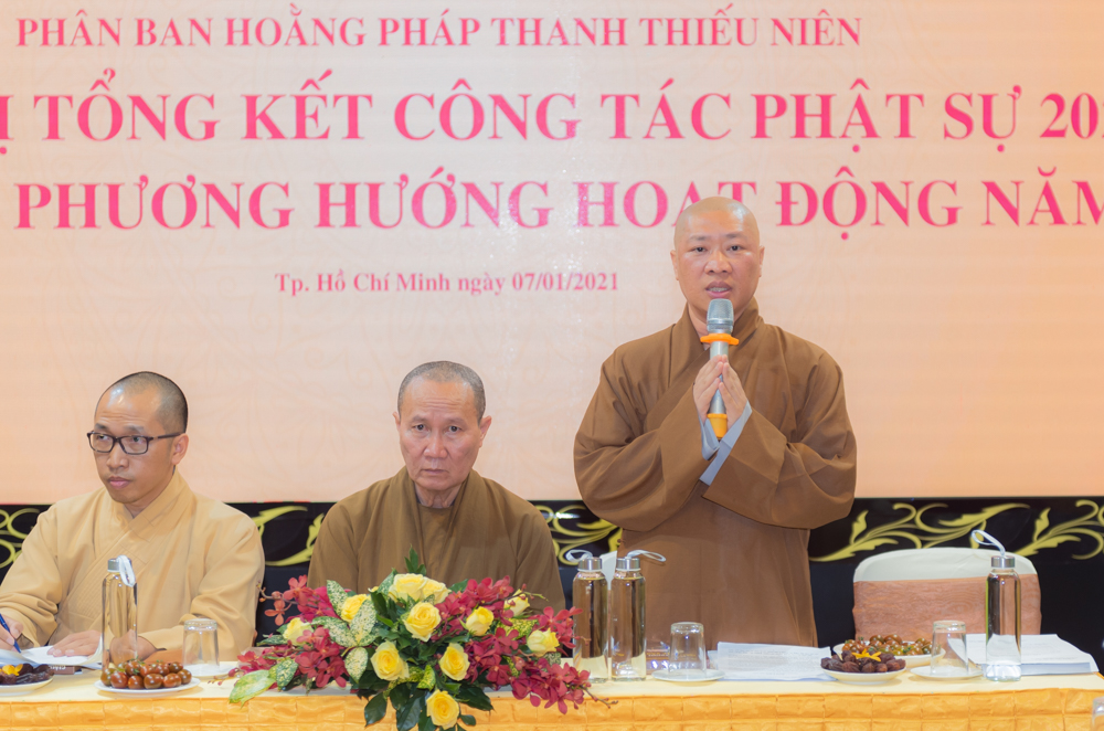 TP.HCM: Phân ban Thanh thiếu nhi Phật tử TW và Hoằng pháp Thanh thiếu niên tổng kết Phật sự năm 2020
