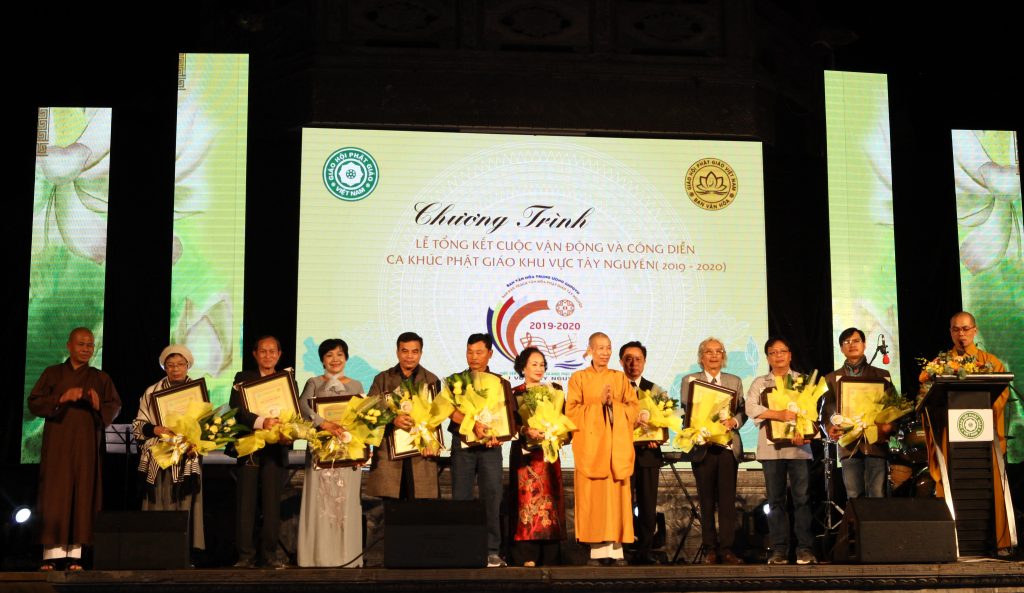 Đắk Lắk: Ban Văn hóa Phật giáo đặc trách Tây nguyên tổng kết và công diễn các nhạc phẩm đạt giải
