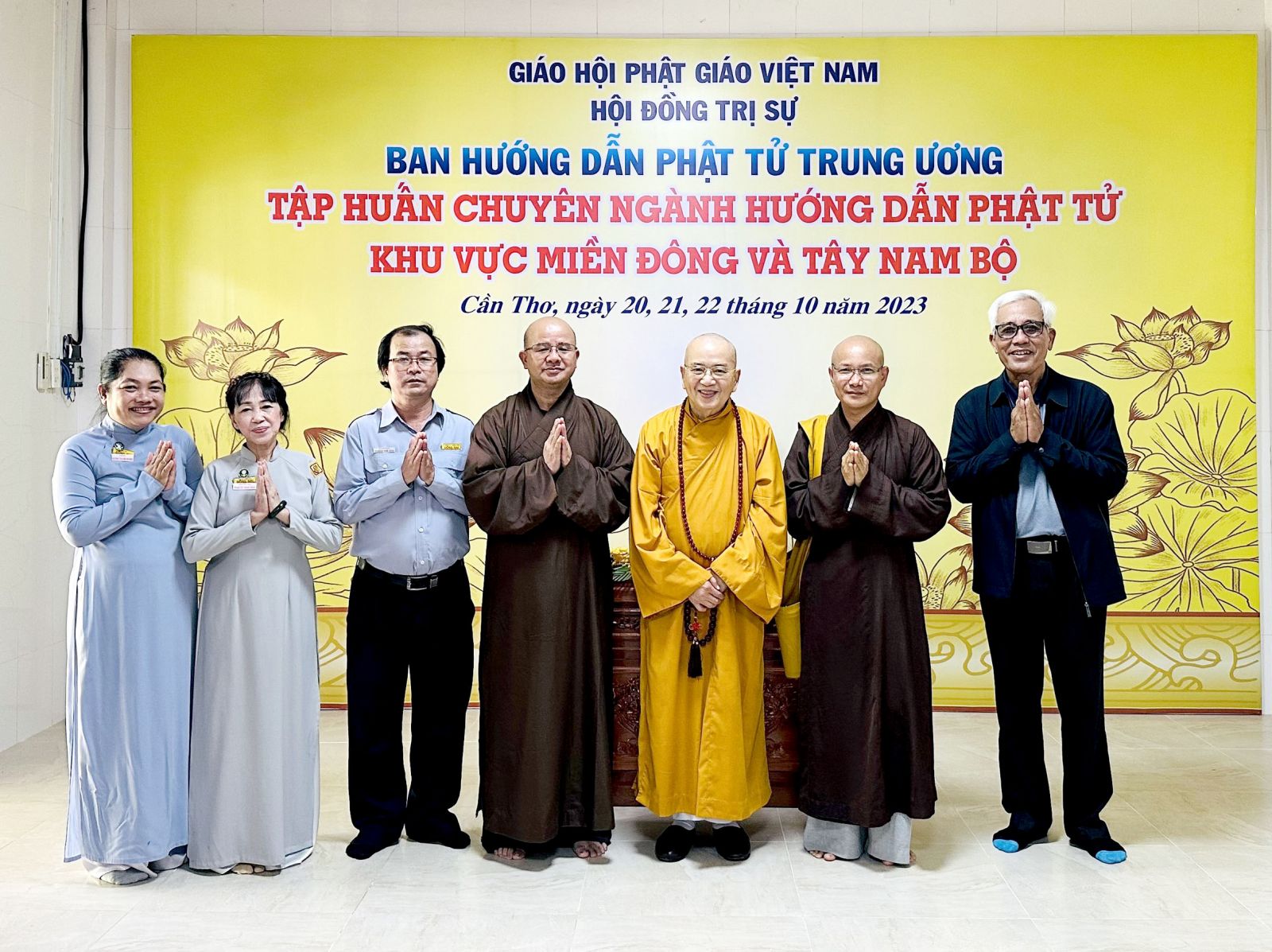 Cần Thơ: Phân ban GĐPT Đồng Nai tham dự Khóa Bồi dưỡng Chuyên ngành Hướng dẫn Phật tử năm 2023