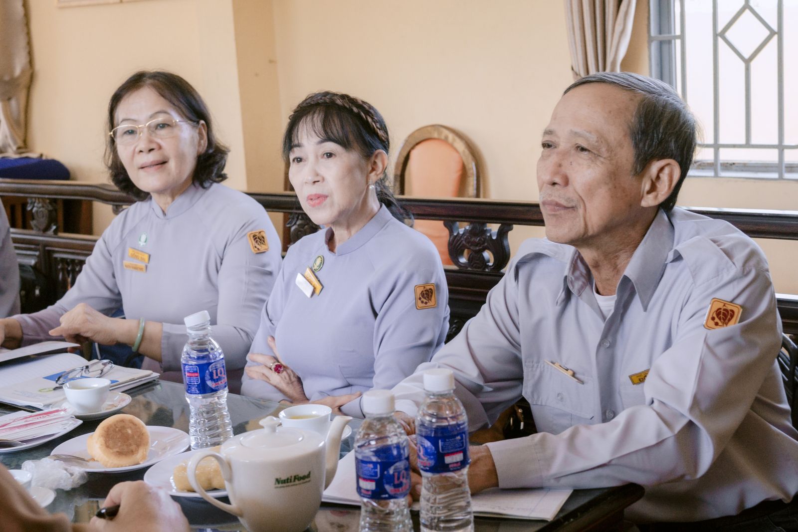 Đồng Nai: Phân ban Gia đình Phật tử tỉnh Đồng Nai thăm và làm việc tại huyện Định Quán