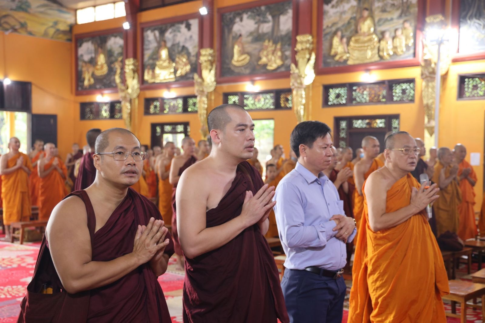 Biên Hòa: Ban Tôn Giáo, Sở Nội Vụ đến thăm hạ trường Thiền viện Phước Sơn.