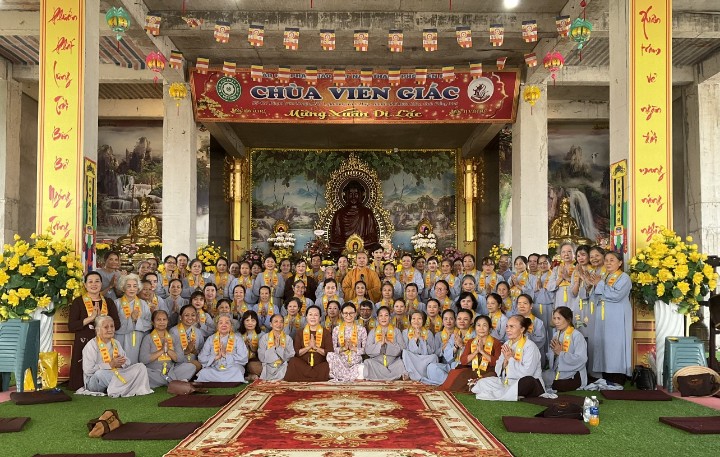 Đồng Nai: Khoá tu một ngày An Lạc kỳ 18 tại chùa Viên Giác - Tp. Biên Hòa