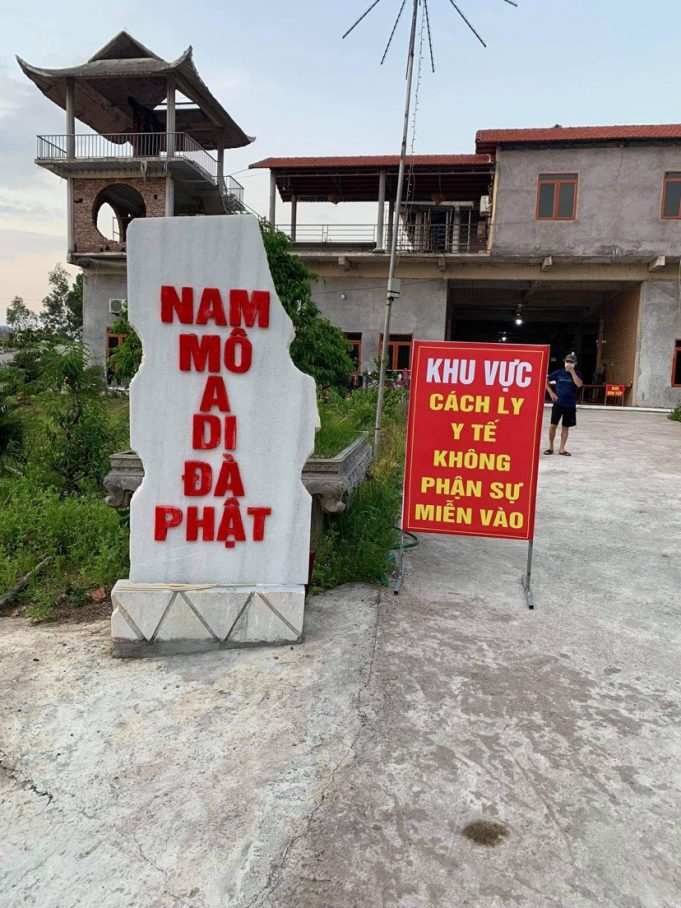 Bắc Giang: Chùa Ích Minh – Cơ sở tôn giáo đầu tiên tình nguyện làm cơ sở cách ly tập trung phòng, chống dịch COVID-19
