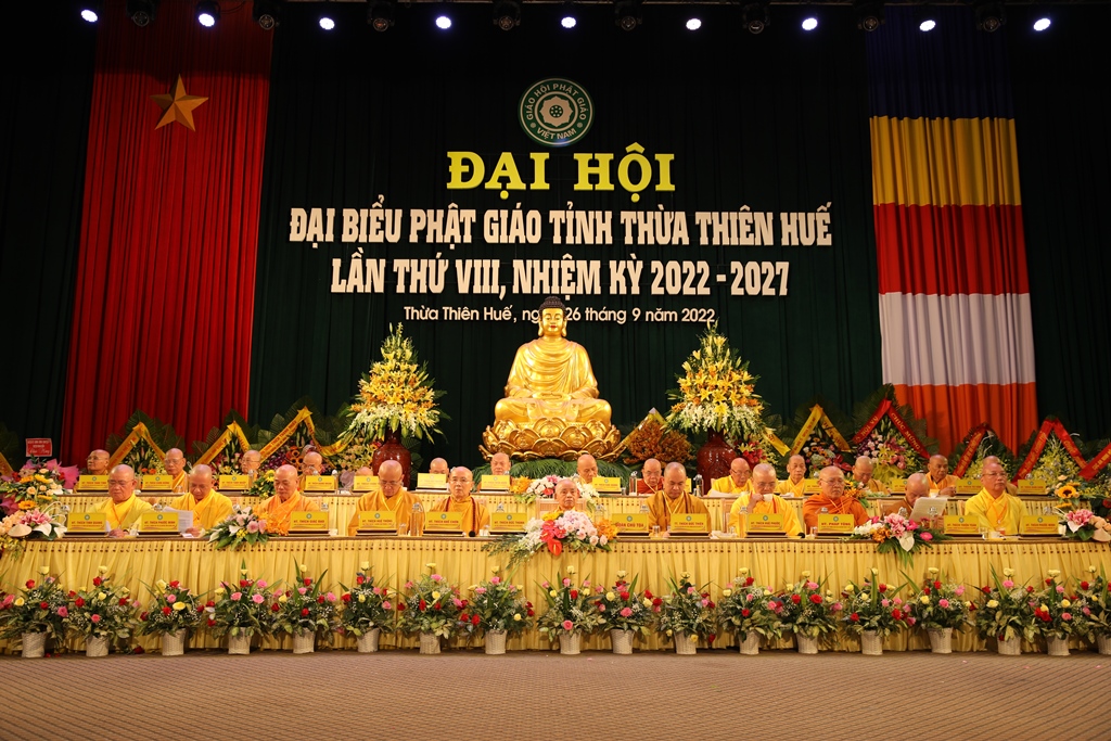 Thừa Thiên Huế: Hòa thượng Thích Khế Chơn được suy cử tân Trưởng ban Trị sự tỉnh nhiệm kỳ 2022-2027

