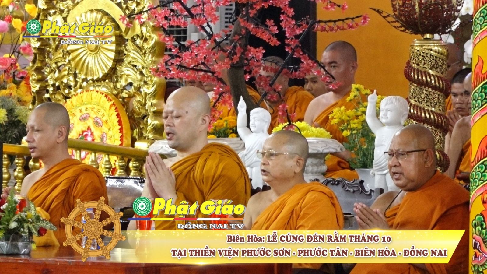 [video] Biên Hòa: Trang Nghiêm Đại Lễ Thắp Đèn cúng Phật tại Thiền viện Phước Sơn - Rằm tháng 10/ Nhâm Dần.