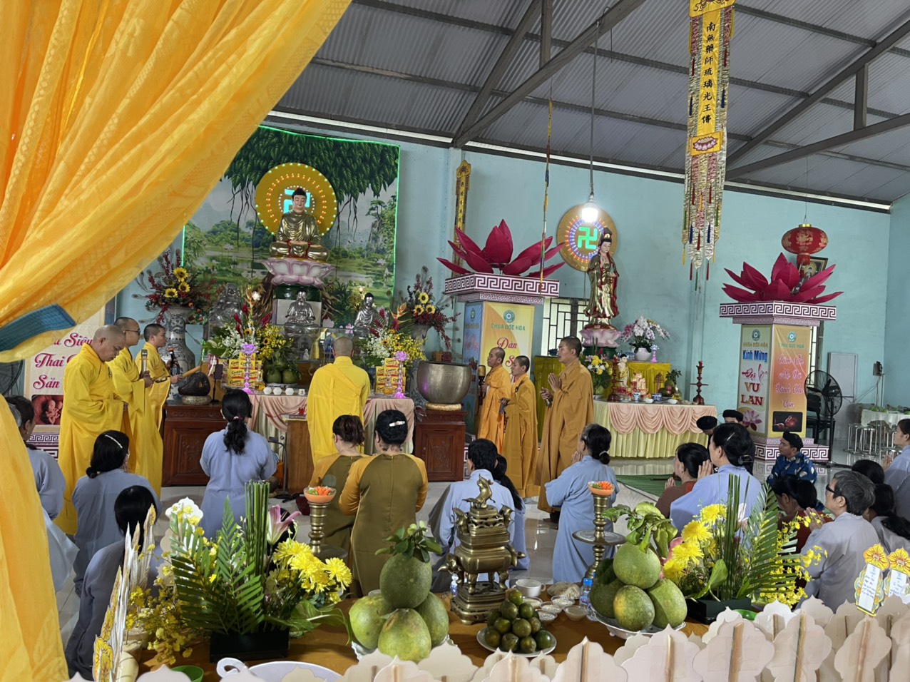 Đồng Nai: Chùa Đức Hòa – huyện Xuân Lộc tổ chức lễ cầu siêu vong linh thai nhi
