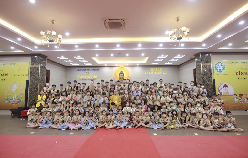 Bắc Ninh: Chùa Kim Ngưu tổ chức khóa tu học “Ươm Mầm Sen Việt” lần 3