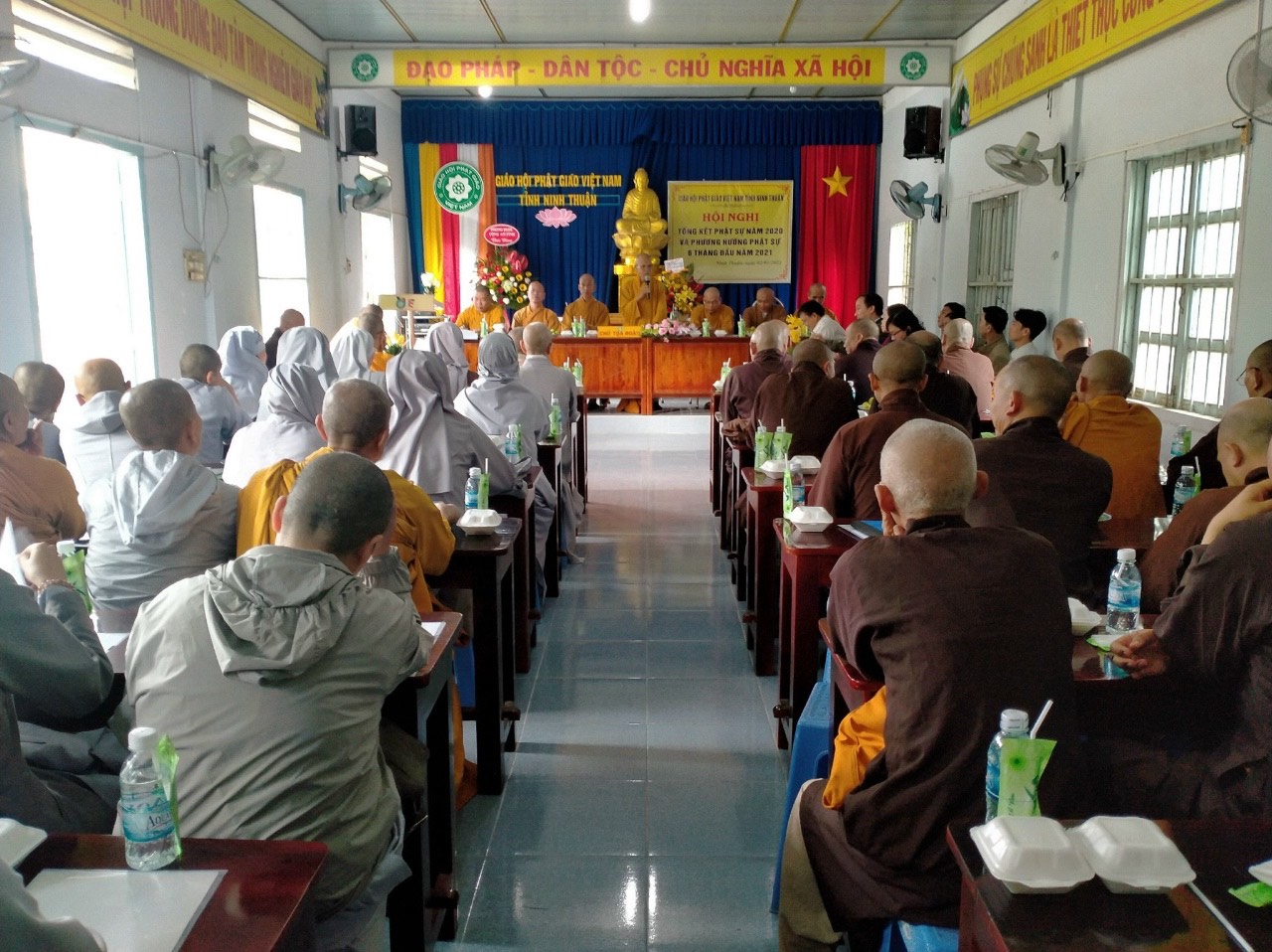 Ninh Thuận: Ban Trị sự PG tỉnh Tổng kết công tác Phật sự năm 2020
