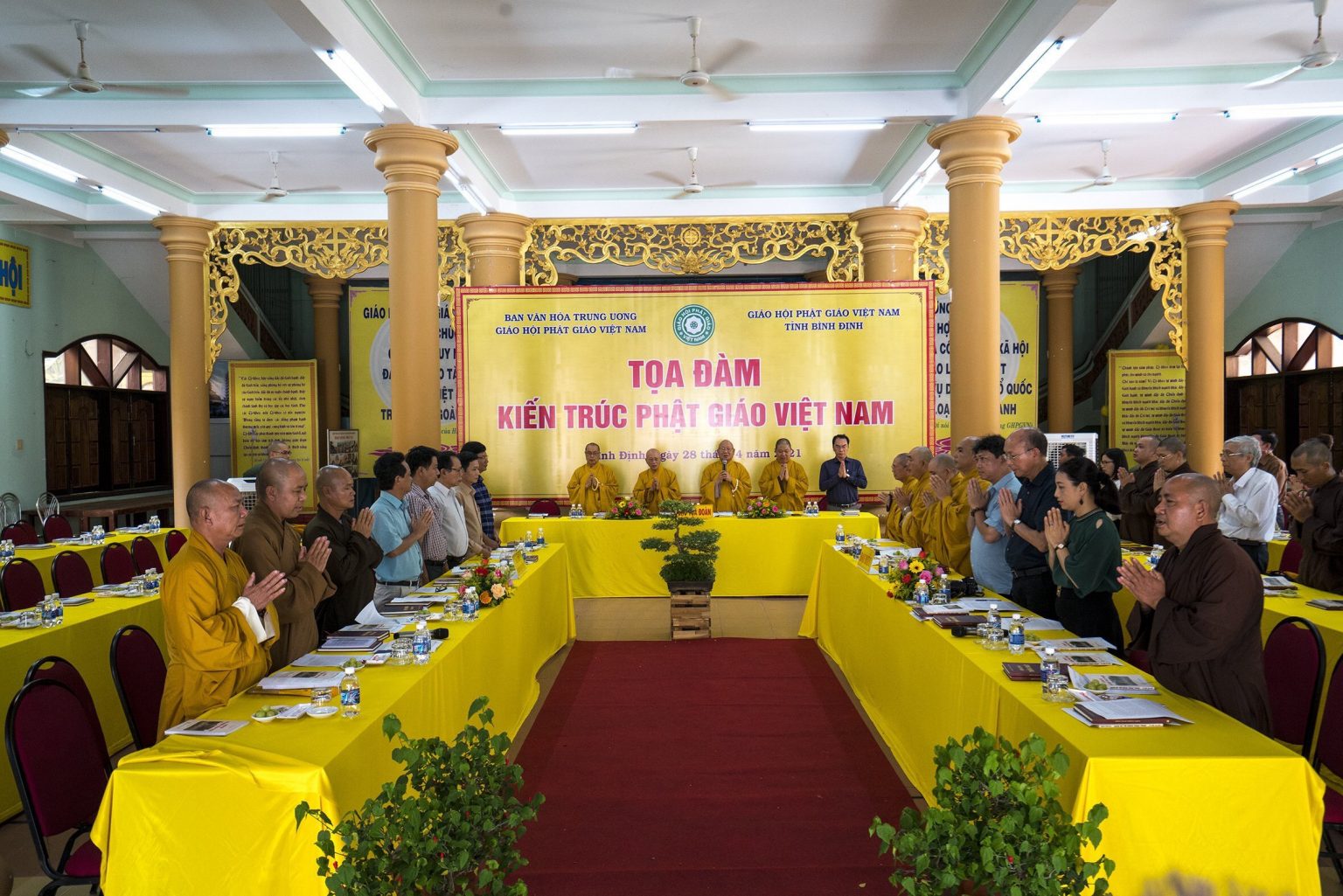 Ban Văn hóa Trung ương GHPGVN tọa đàm “Đề án Di sản kiến trúc tại tỉnh Bình Định”  
