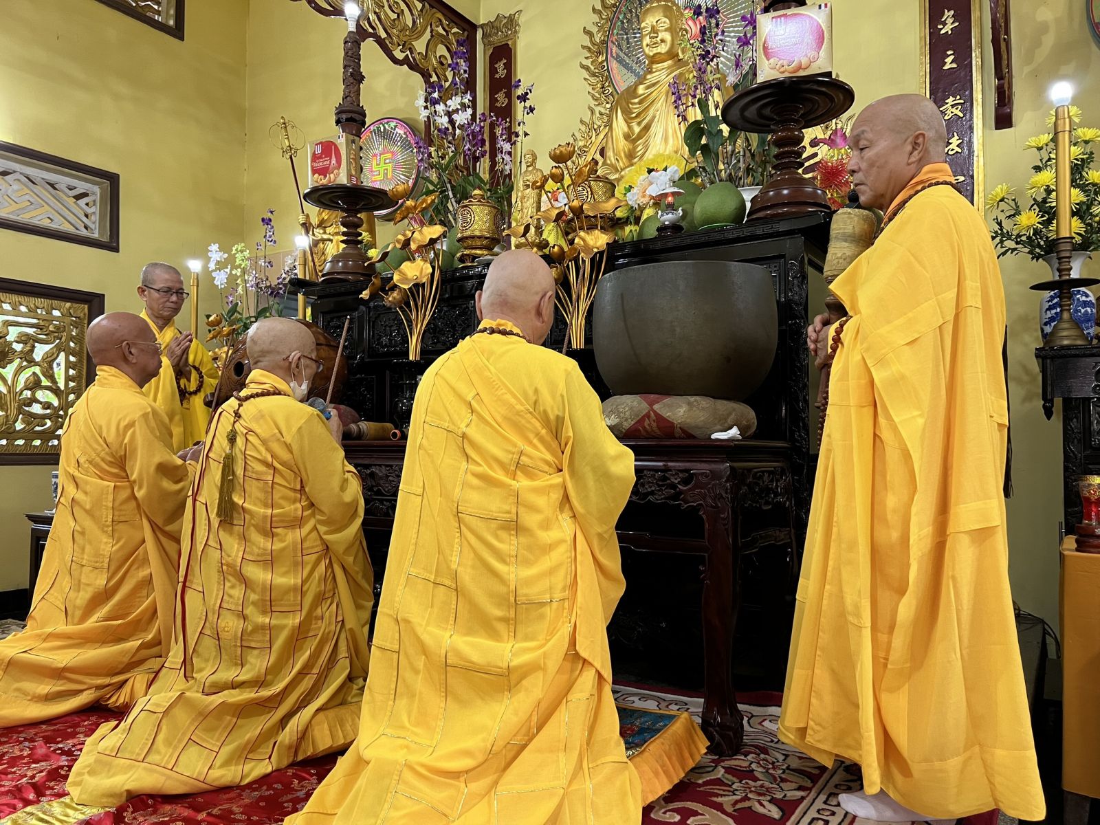 Đồng Nai: Kỳ Bố-Tát đầu tiên của chư Tăng Ni huyện Xuân Lộc trong mùa An cư kiết hạ Phật lịch 2566