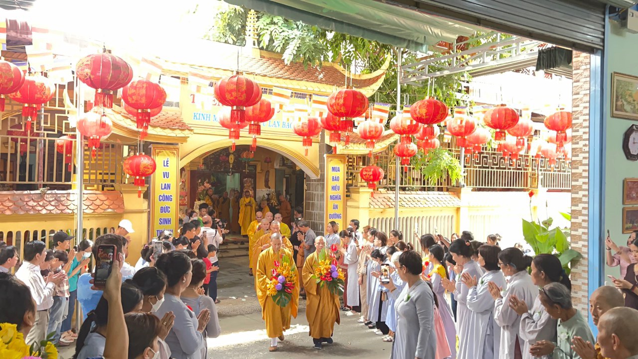 Đồng Nai: Thiền tự Phước Quang, huyện Long Thành tổ chức Đại lễ Vu Lan Báo Hiếu PL: 2566 - DL 2022