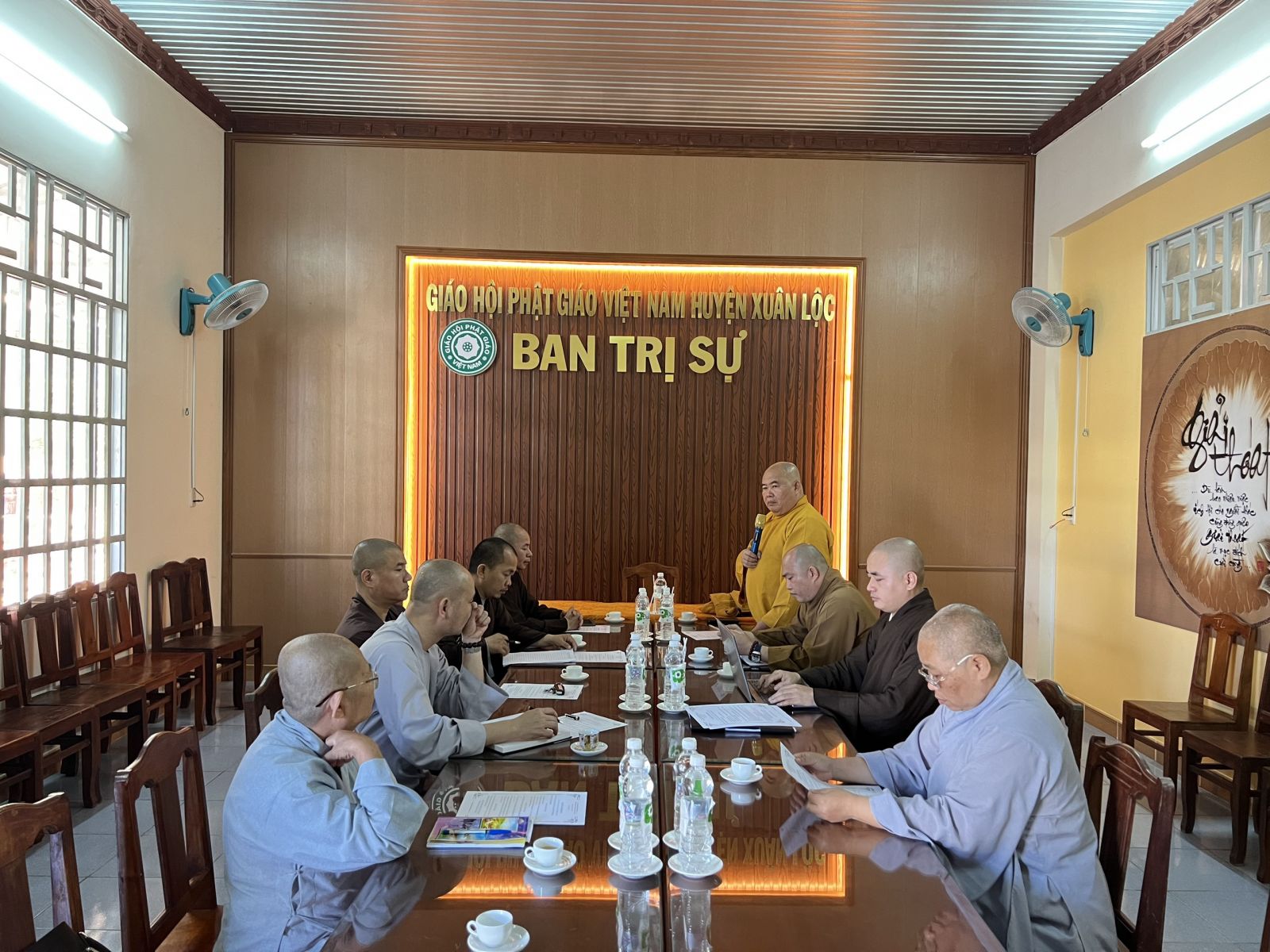 Đồng Nai: Thường trực Ban Trị sự Phật giáo huyện Xuân Lộc họp triển khai kế hoạch hội nghị tổng kết Phật sự năm 2022