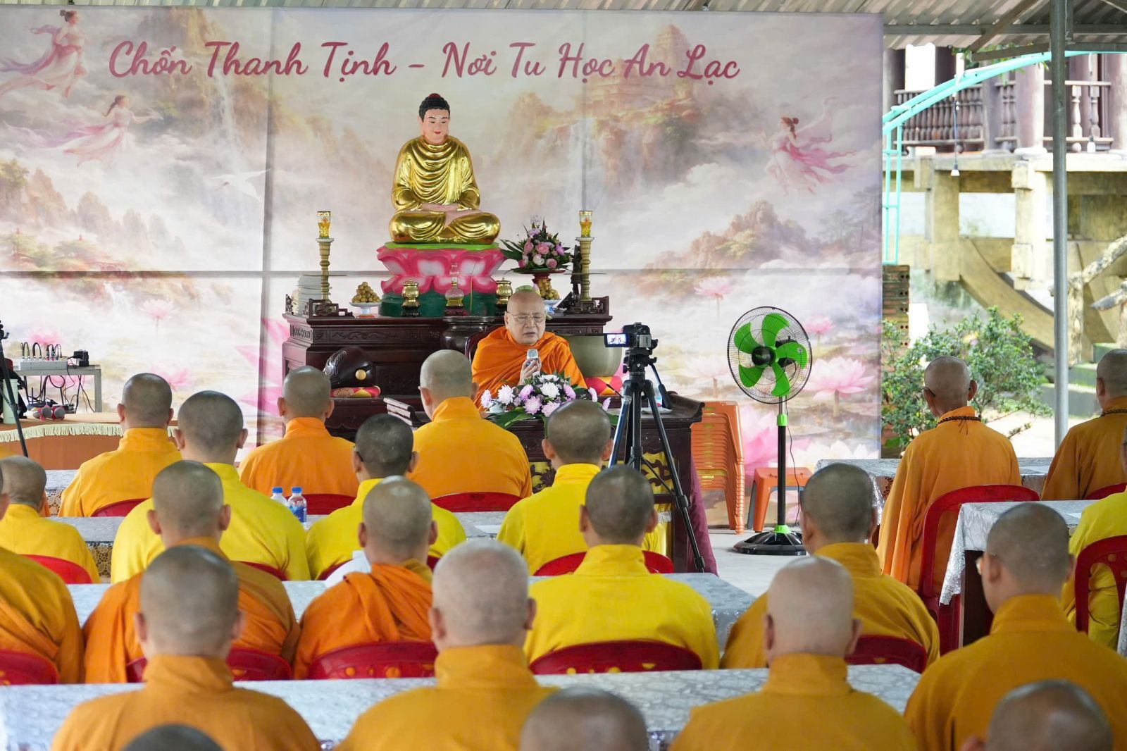TP. Đồng Nai: Hòa thượng Thích Bửu Chánh thuyết giảng tại Khóa Huân tu khu vực VI với chủ đề “Năm pháp đưa đến thù thắng”