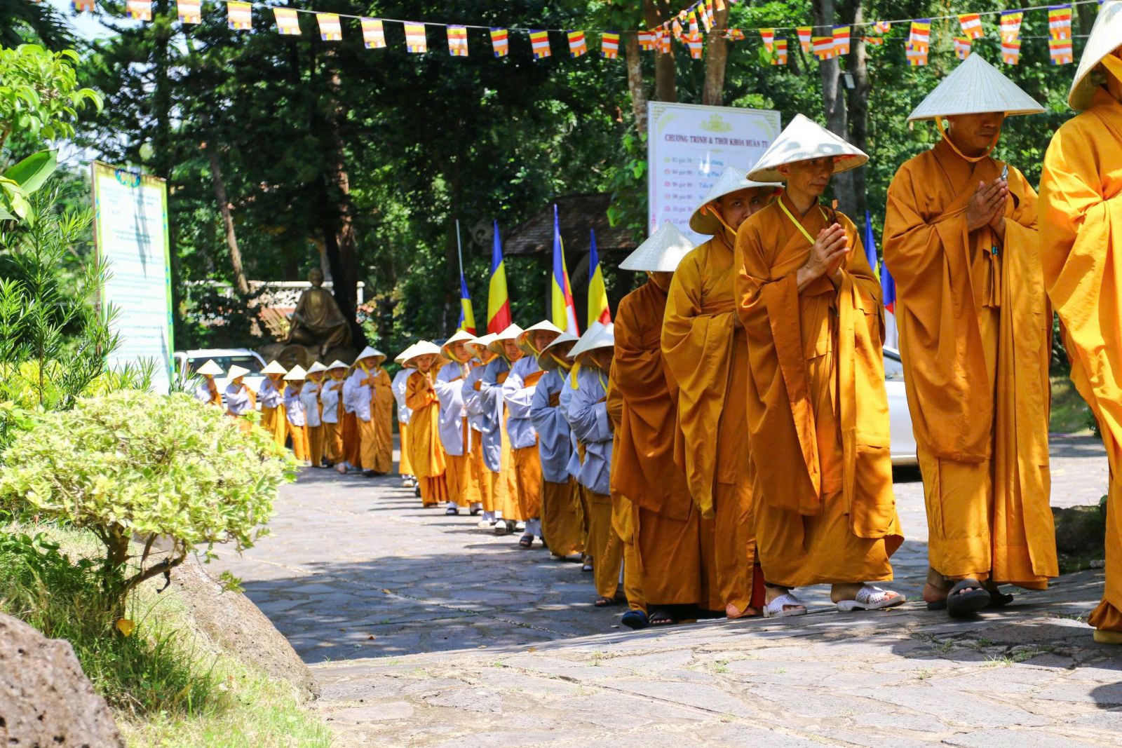 TP. Đồng Nai: Khai mạc khóa Huân tu tại Hạ trường Khu vực IV đạo tràng An cư Kiết hạ Thiền viện Viên Giác
