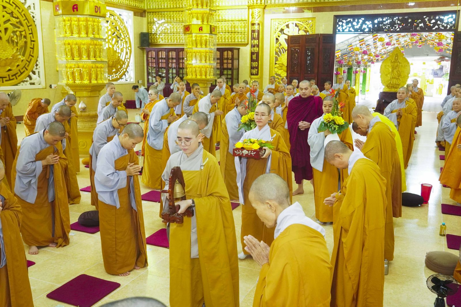 TP. Đồng Nai: Hạ trường Ni - Chùa Long Vân cung đón ĐĐ. TS. Thích Phước Toàn quang lâm thuyết giảng về Kinh Thí dụ Cái cưa