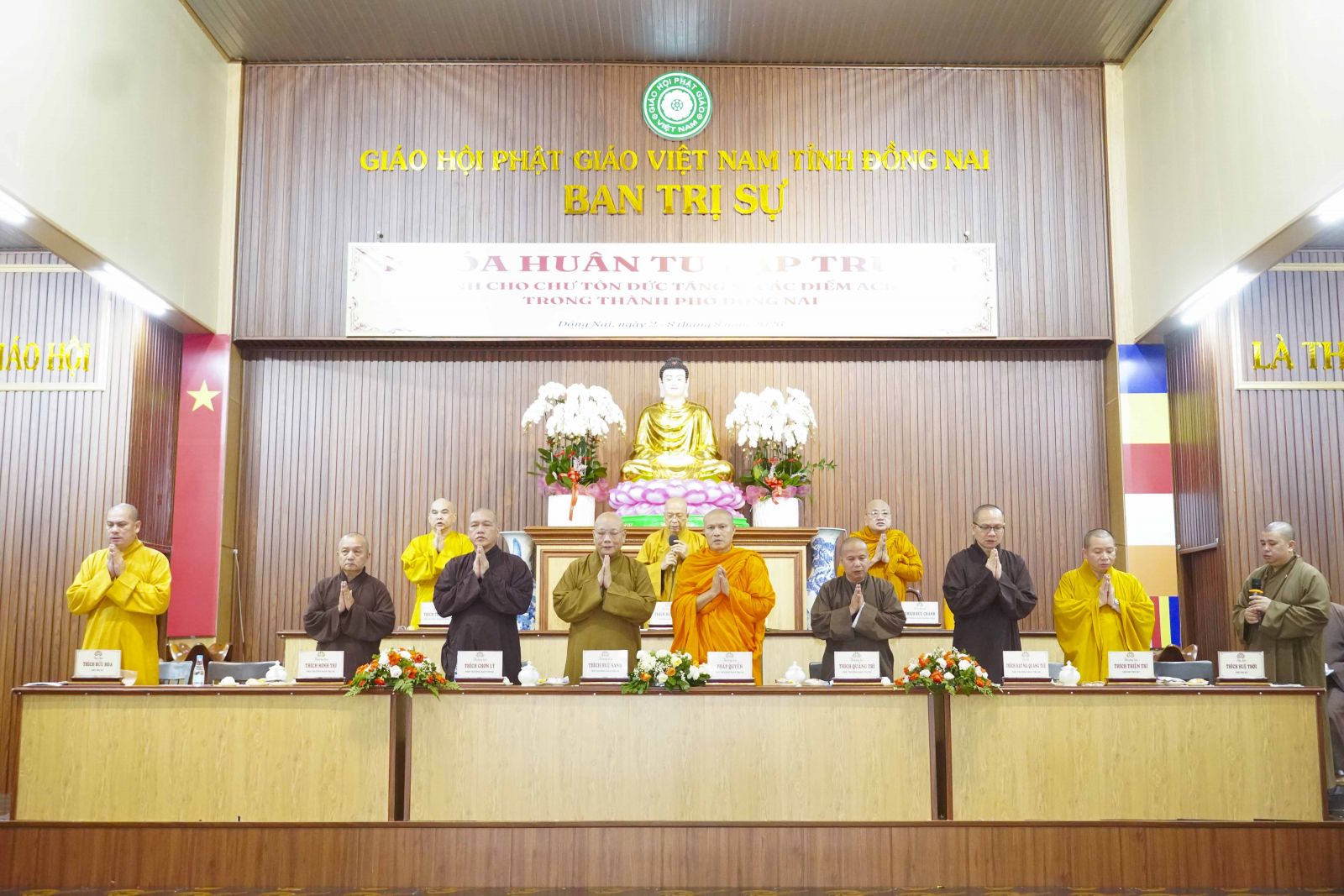 TP. Đồng Nai: Ban Trị sự Phật giáo Thành phố tổ chức phiên họp Thường trực mở rộng triển khai các công tác Phật sự trọng điểm
