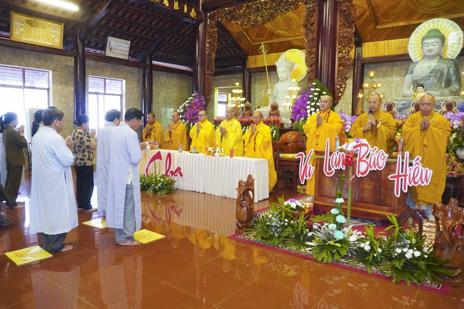 TP. Đồng Nai: Đạo tràng Hải Nghiêm trang nghiêm tổ chức Đại lễ Vu lan - Báo hiếu PL. 2570 và húy giỗ Tôn sư