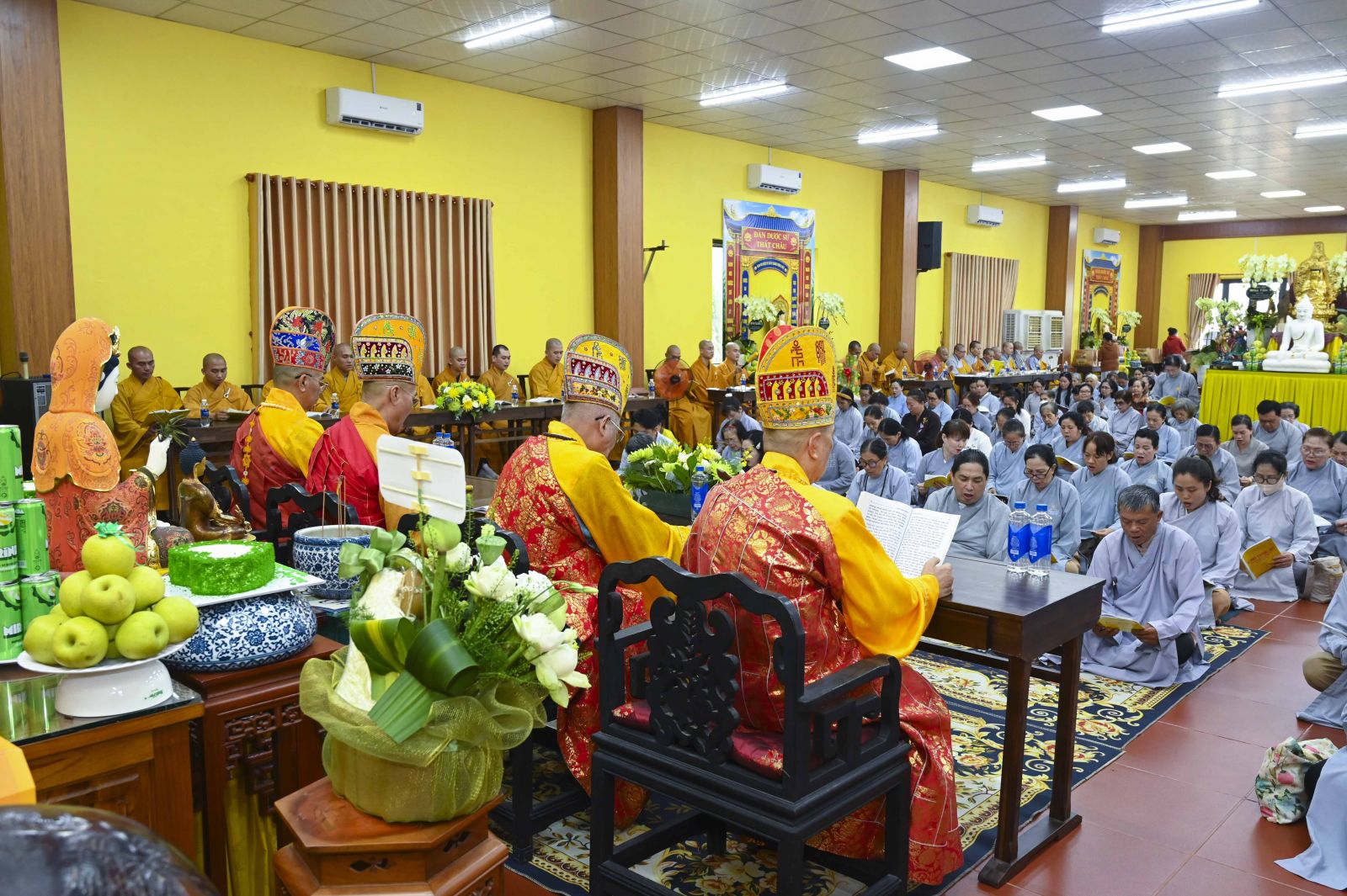 TP. Đồng Nai: Tổ đình Long Thiền hoàn mãn pháp sự Dược Sư Thất châu và Chẩn tế vạn loại chúng sanh