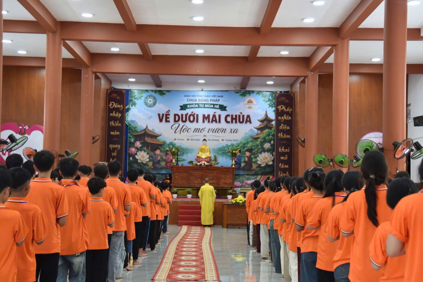 TP. Đồng Nai: Chùa Đăng Pháp trang nghiêm khai mạc Khóa tu mùa hè 2026 với chủ đề Về Dưới Mái Chùa