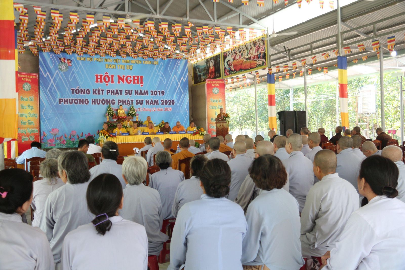 Đồng Nai: Phật giáo huyện Xuân Lộc Tổng kết công tác Phật sự năm 2019 và đề ra Phương hướng hoạt động Phật sự năm 2020