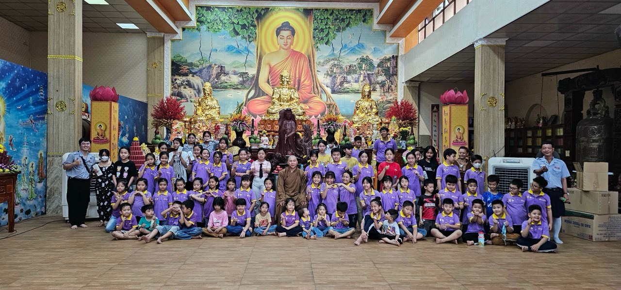 Đồng Nai: Ươm mầm thiếu nhi Phật Pháp qua lớp học kỹ năng sống tại chùa Trúc Lâm Viên Nghiêm