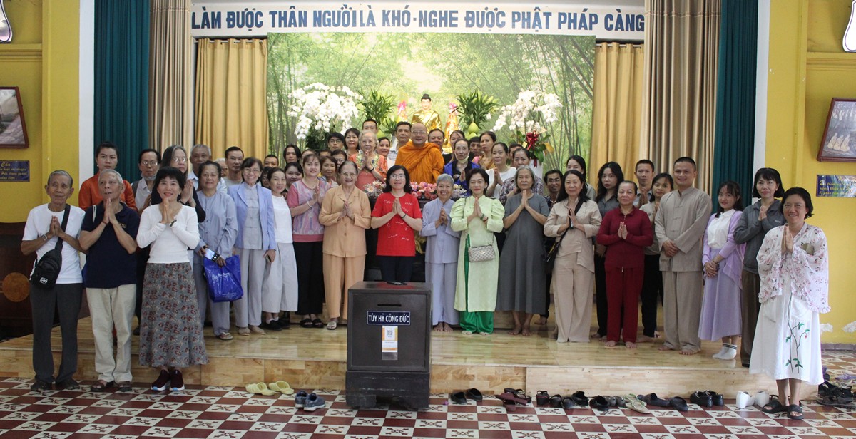 Tp. Hồ Chí Minh: Hòa thượng Thích Bửu Chánh thuyết giảng chủ đề “Phật pháp trị tâm bệnh chúng sinh” tại chùa Xá Lợi