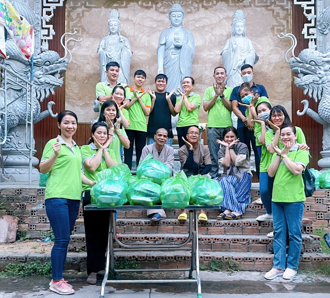 Biên Hoà: Gia đình Tuổi trẻ Sen Vàng Viên Giác tiếp tục thực hiện chương trình Sen Vàng xuống phố lần thứ 17/2024
