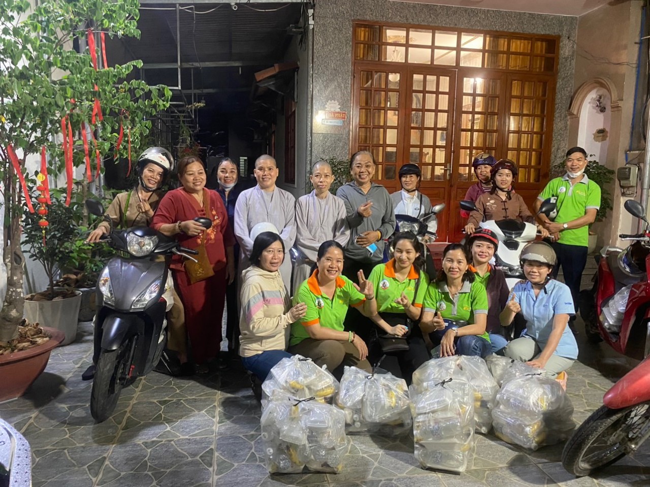 Biên Hòa: Hoạt động Xuống phố kỳ 9 của Gia đình Tuổi trẻ Sen Vàng Viên Phong