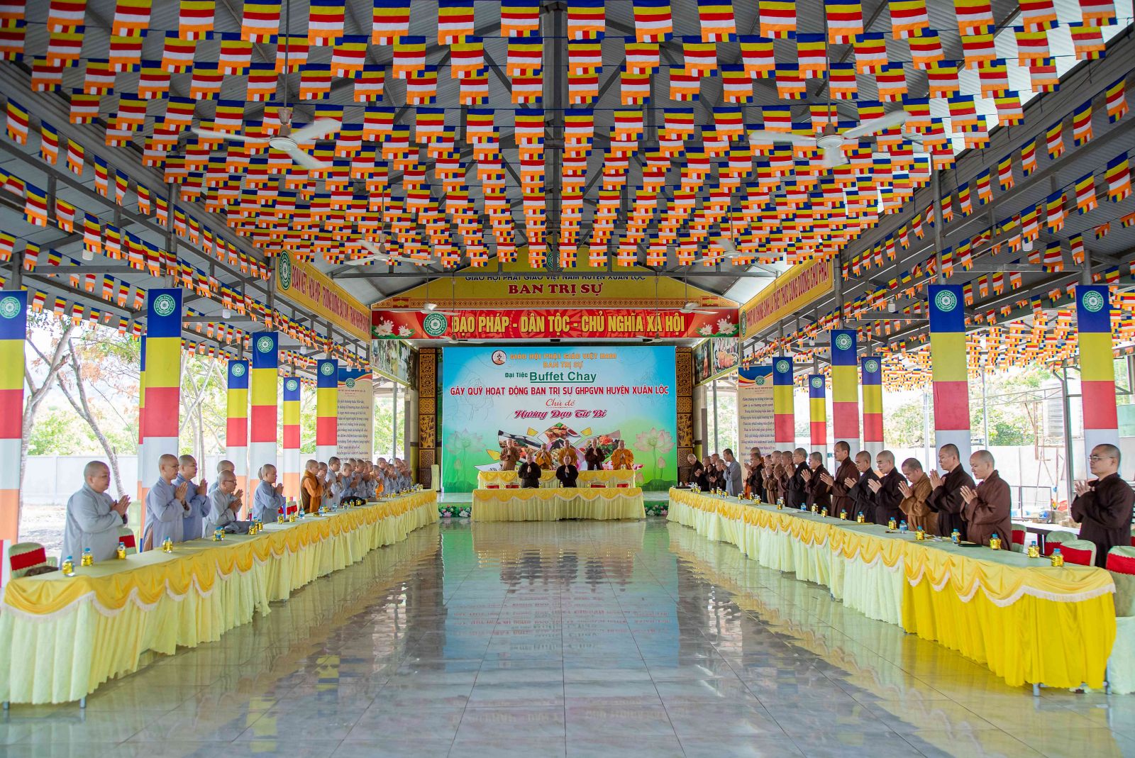 Xuân Lộc: Ban Trị sự GHPGVN huyện Xuân Lộc họp mở rộng chuẩn bị kế hoạch tổ chức Phật đản, an cư PL. 2568 