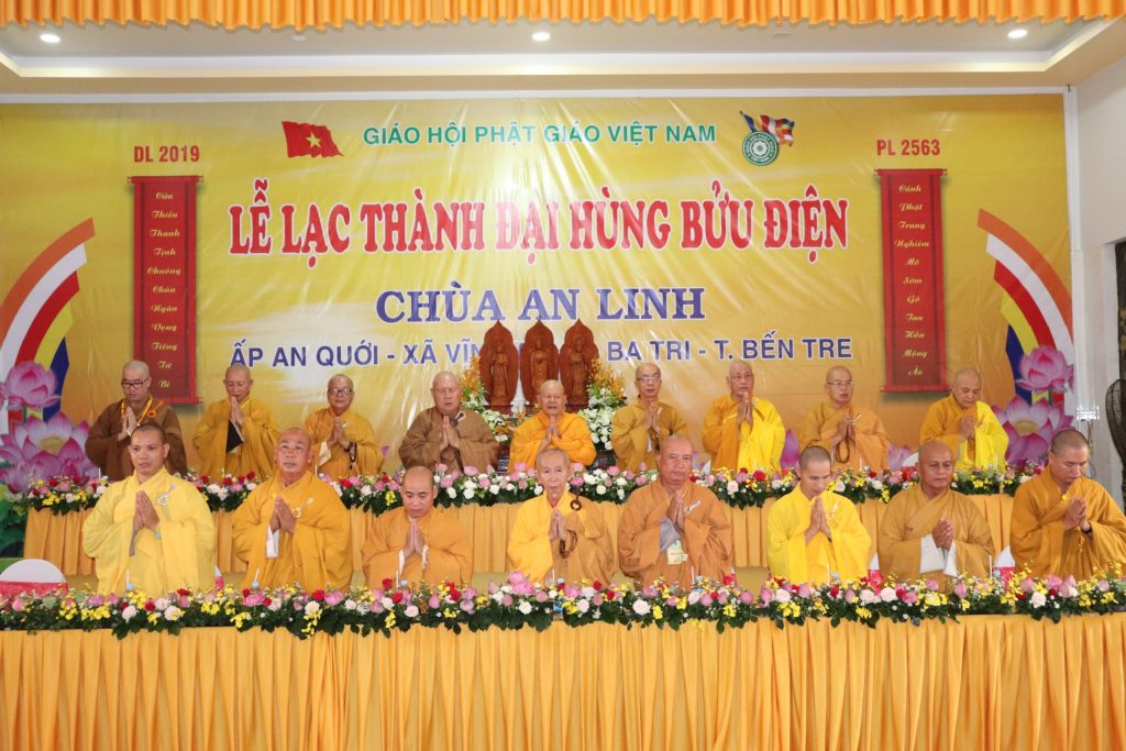 Bến Tre: Lễ Lạc thành Chánh điện chùa An Linh huyện Ba Tri
