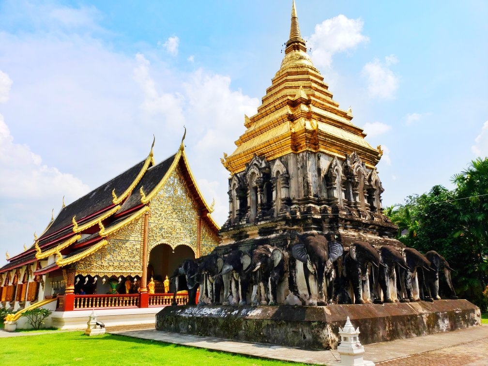 Ngôi chùa Thái Lan có tuổi nhiều hơn số tuổi của thành phố Chiang Mai
