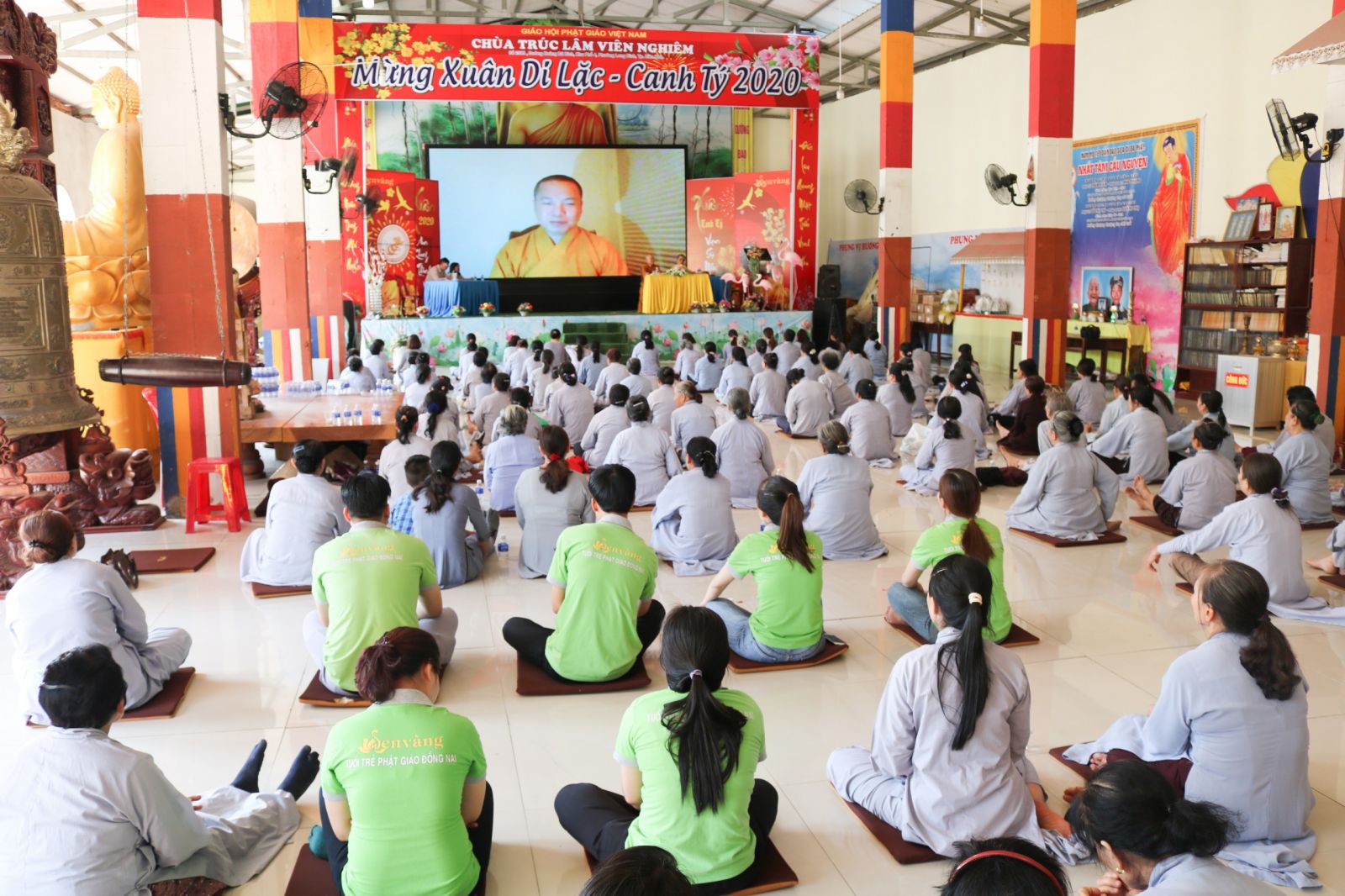 Biên Hòa: Lễ tổng kết năm 2019 của đạo tràng khóa tu Phúc Lạc chùa Trúc Lâm Viên Nghiêm