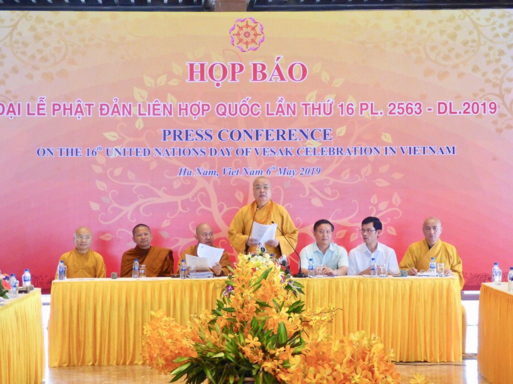 Hà Nam: Họp báo trước thềm Đại lễ Phật Đản Liên Hợp Quốc 2019