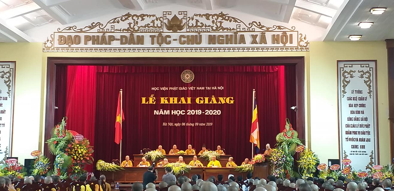 Học viện Phật giáo Việt Nam tại Hà Nội khai giảng năm học mới 2019 - 2020
