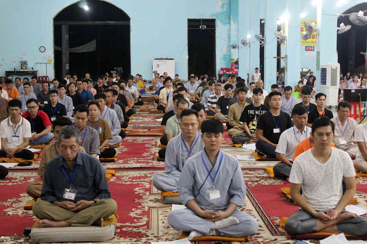 Đồng Nai: 700 người tham dự khóa Thiền nhân ngày lễ Quốc Khánh 