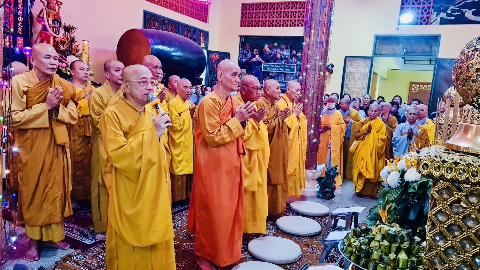 Bình Dương: Lễ mãn khóa Bá nhật Trì danh Phật A Di Đà tại Nhất Nguyên Bửu tự