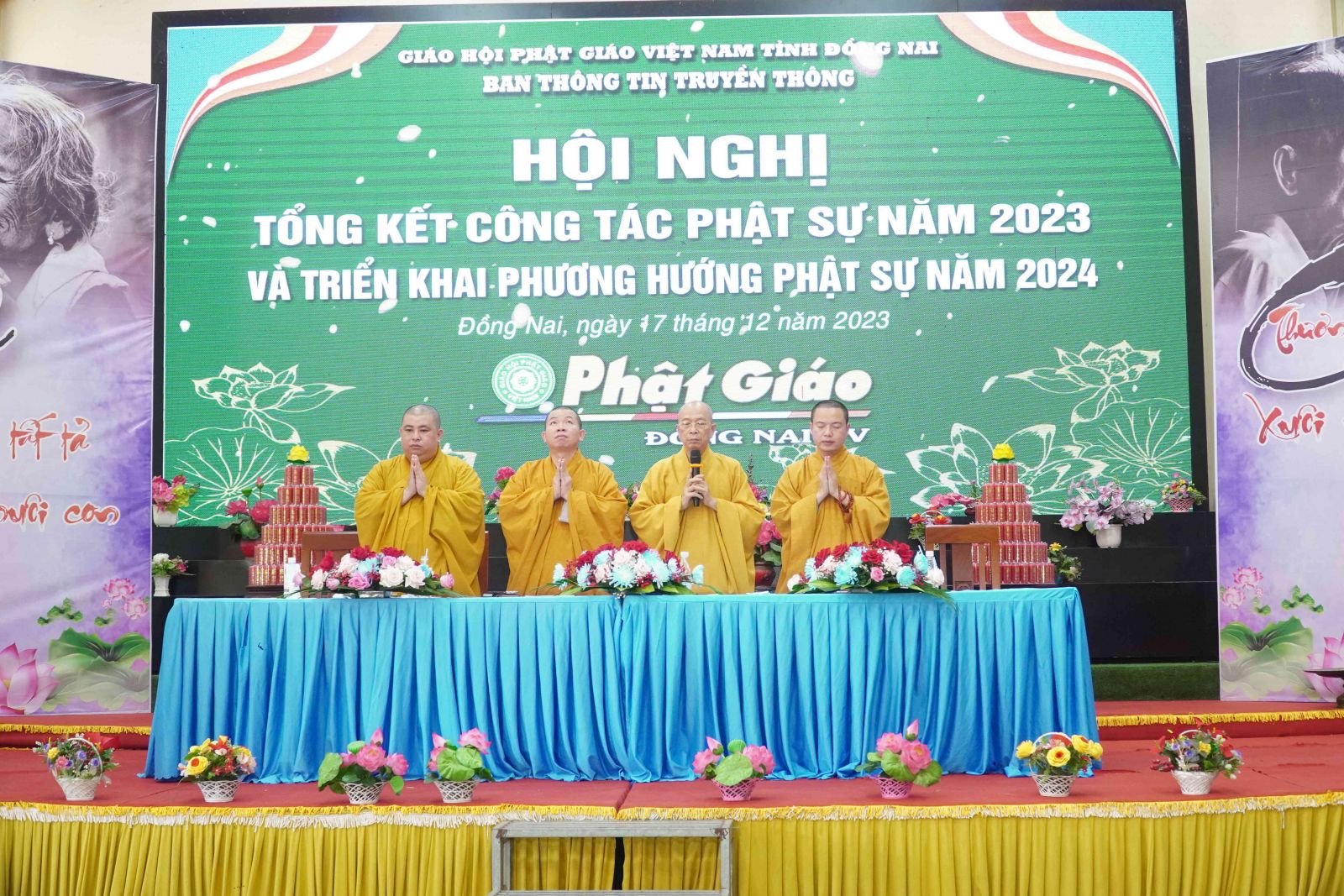 Đồng Nai: Hội nghị Tổng kết công tác Phật sự ban Thông tin Truyên thông năm 2023