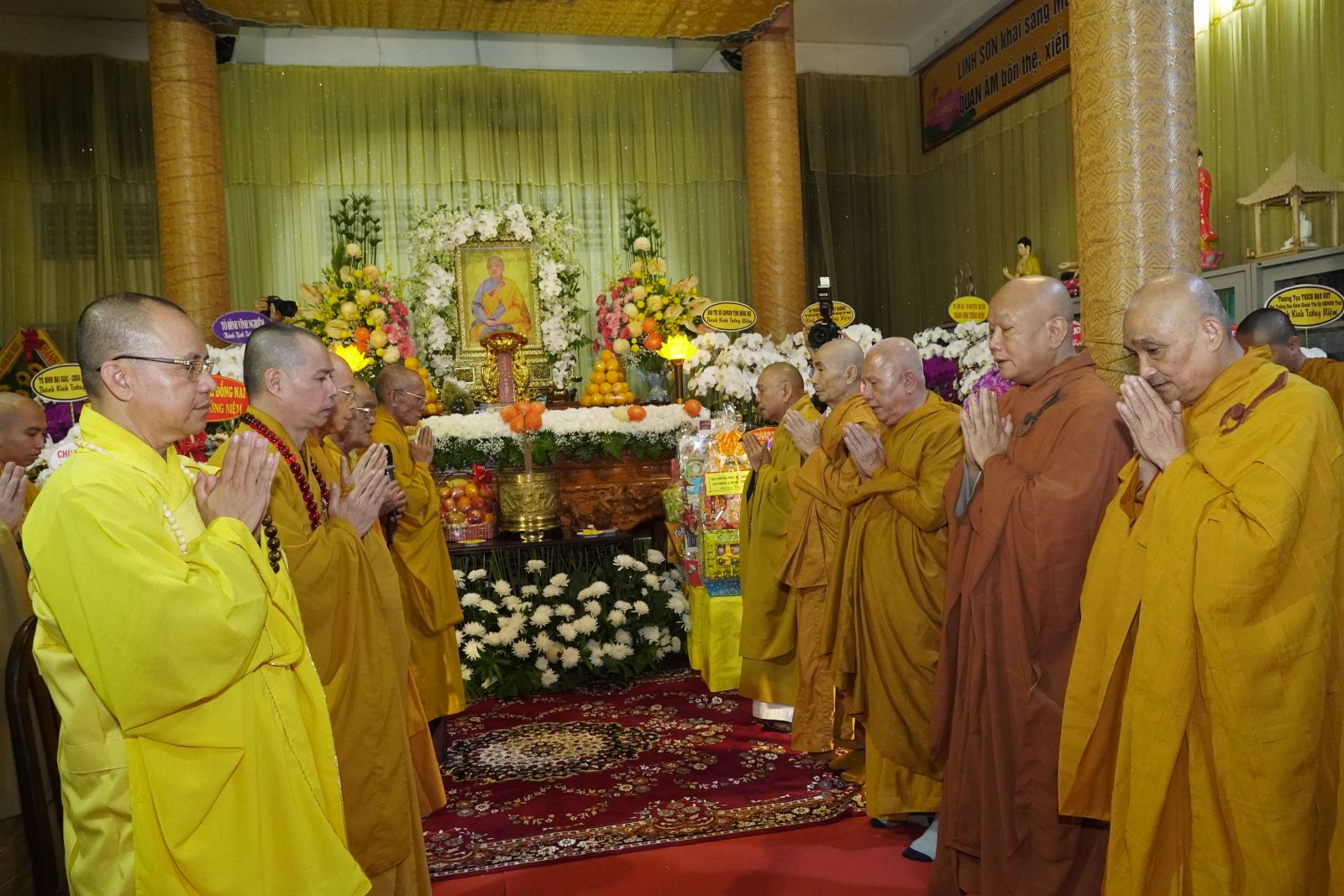 Đồng Nai: Tổ đình Quan Âm Tu Viện trang nghiêm tổ chức lễ tưởng niệm Đại tường cố Ni trưởng Thích nữ Huệ Giác.