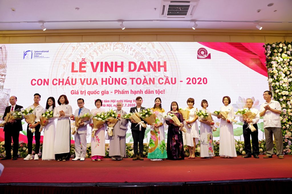 Hà Nội: Lễ Vinh danh con cháu vua Hùng toàn cầu 2020