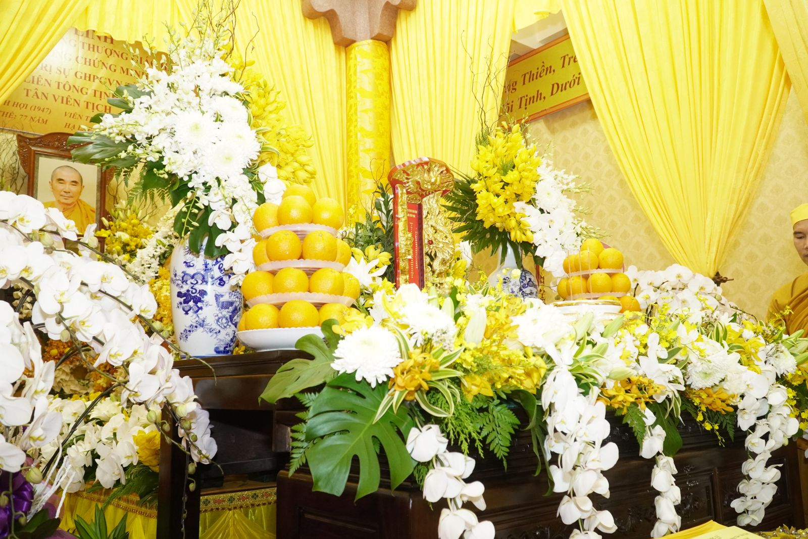 Đồng Nai: Lễ Viếng Ngày 12/4/2023 lễ tang cố HT. Thích Giác Quang.