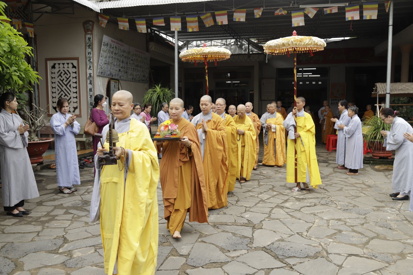 Xuân Lộc: Chư Ni huyện đã tác pháp tác pháp An cư tại chùa Bảo Quang