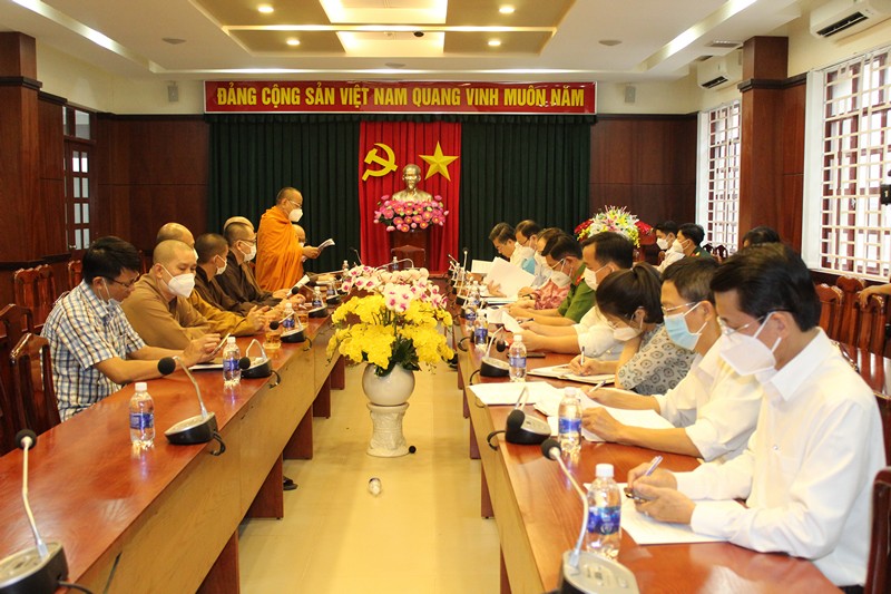 Đồng Nai: Phiên họp thống nhất các nội dung Đại giới đàn Thiện Hoa 2022 tại Thiền viện Thường Chiếu